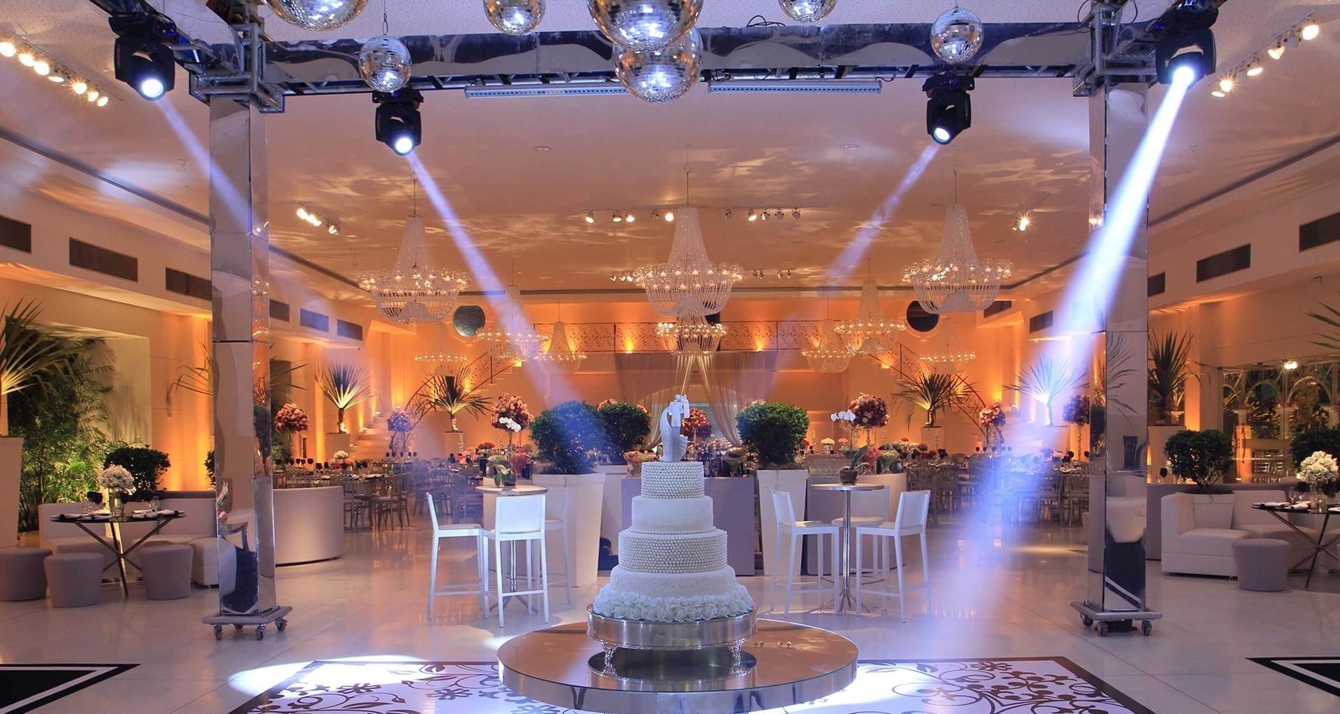 DJ Som iluminação para Festa de Casamento