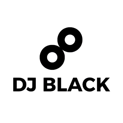 Logotipo DJ BLACK Eventos
